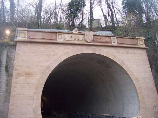 Historische Tunneleinfahrt Mainz