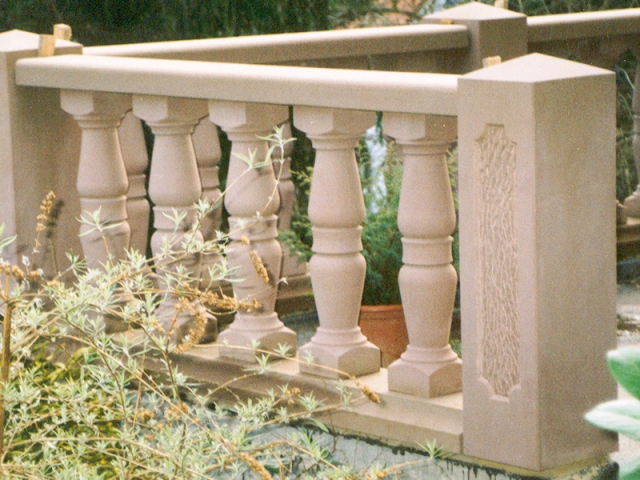 Terrassenbalustrade